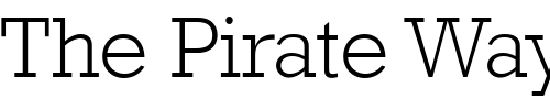 Font : Rockwell-Light 2 Custom Text : The Pirate Way Test your own text here Click to download or to view this font on a tshirt that can be custom printed in Bali